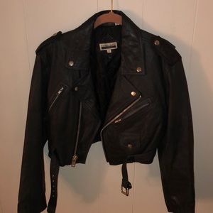 Contempo Casuals Small Authentic Leather Jacket